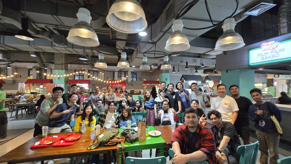 Suasana Gathering Komunitas Game Dev Jakarta