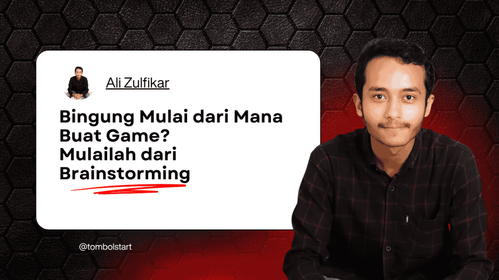brainstorming awal penting dalam pembuatan game design document