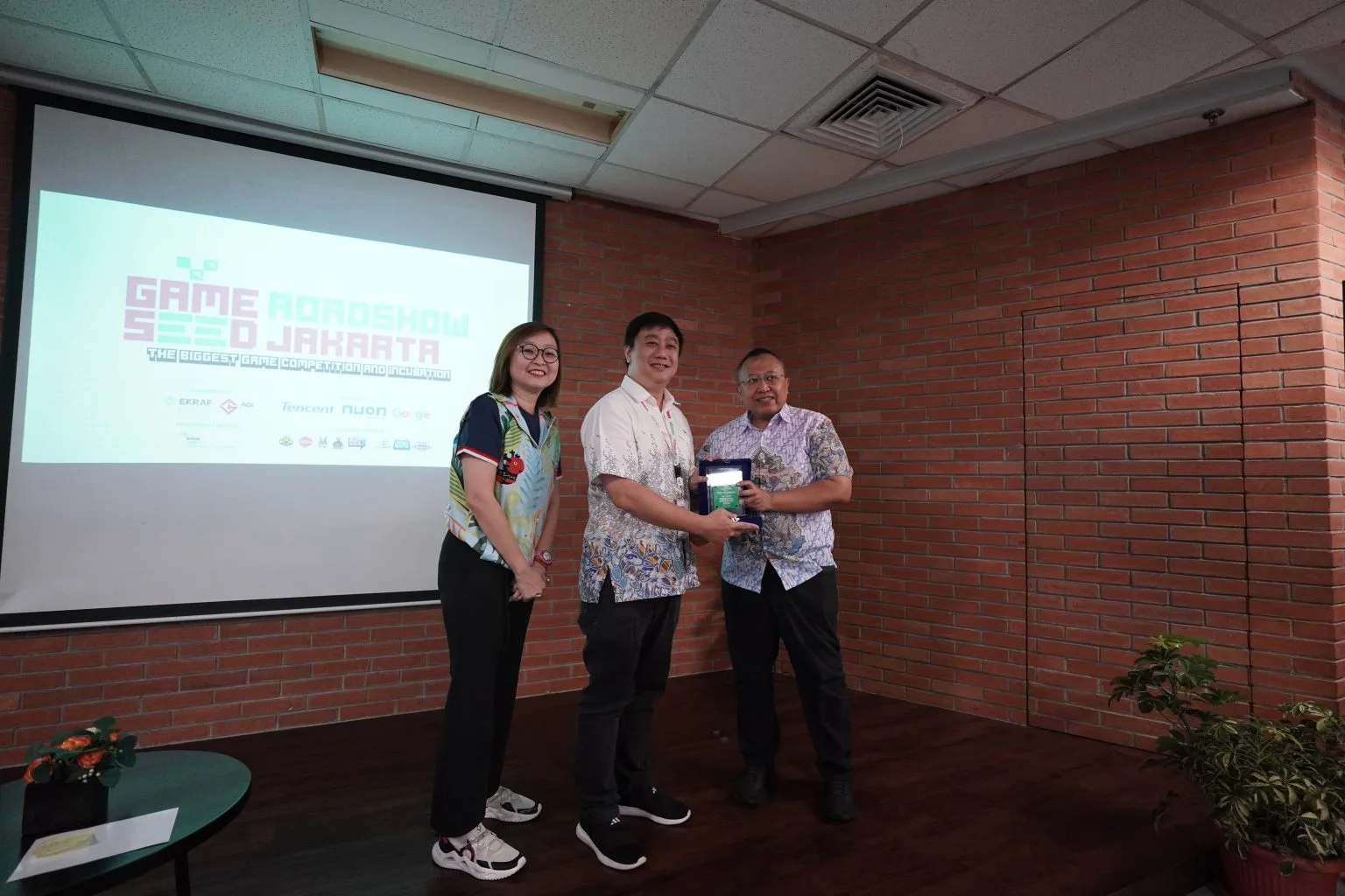dokumentasi roadshow gameseed 2025 jakarta Tombol Start